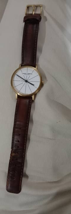 The Absalom watch 41mm made by l Larsen & Eriksen