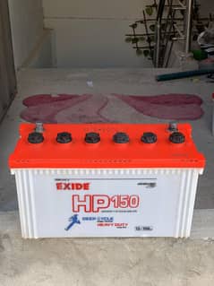 4 Excide HP 150 Heavy duty 100ah battries