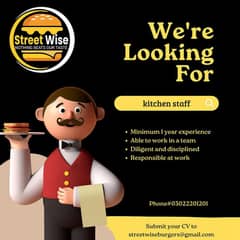 Bahria Enclave Islamabad Need  workers from restaurant