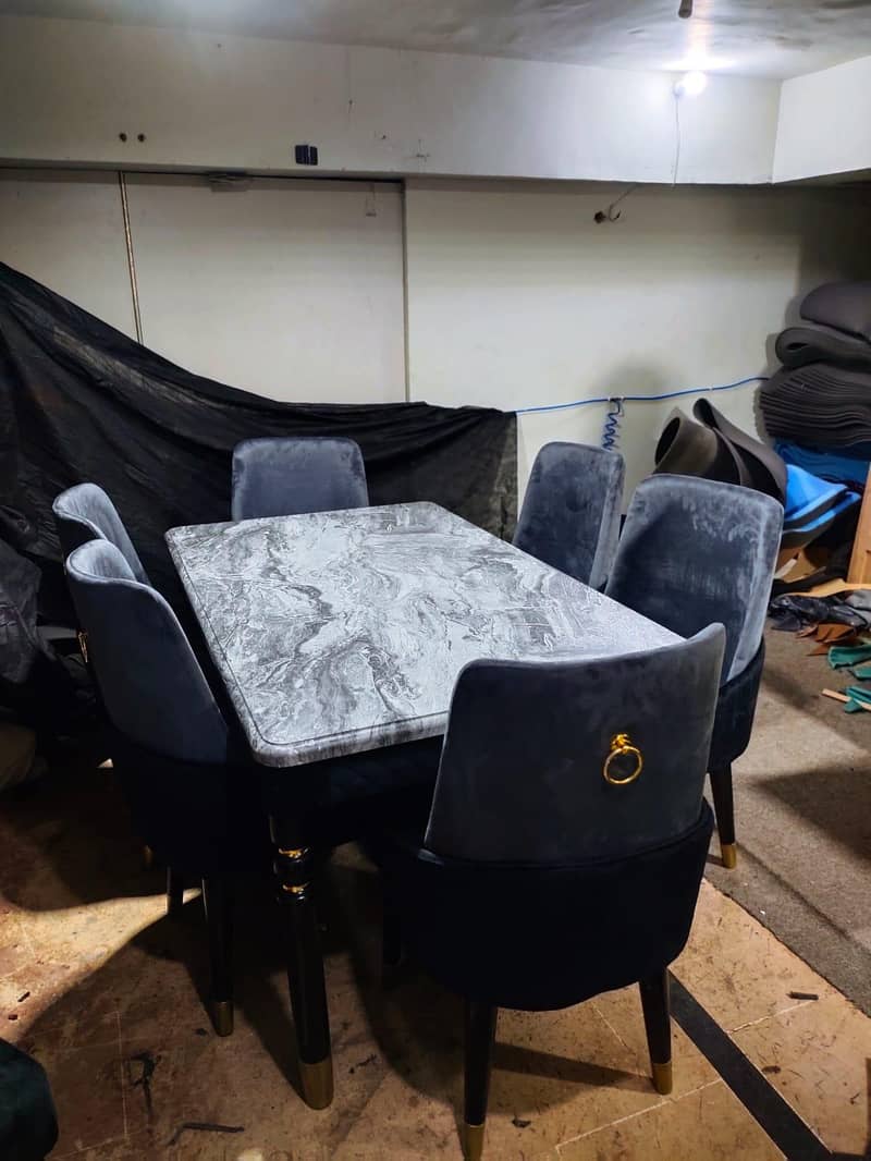 Dining table chairs set 3