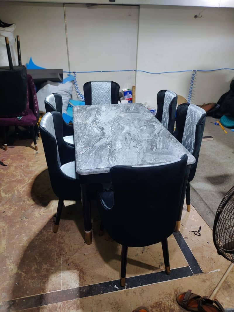 Dining table chairs set 5