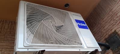 Haier Inverter AC 1.5 TONE Brand new condition. Last month new purchase