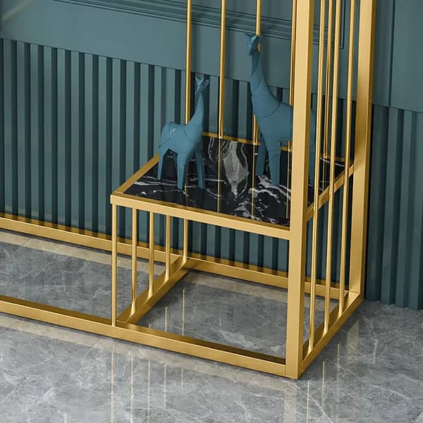 3 Layers Console Table Hallway Entryway Table 2