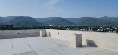 F-7 Roof Top 3000 Sqft Terace Restaurant available on Rent