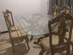 Dining table 6 chairs