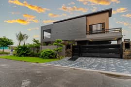 One Kanal Brand New Luxury Ultra-Modern Design Most Beautiful Bungalow 2 Servant Quarter In Basement For Sale At Prime Location Of DHA Lahore Near To Park & Commercial Market.