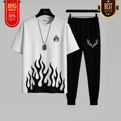 2 Pcs Micro Plain Track Suit
