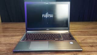 Fujitsu Intel Core i5 6th gen 8/160gb 15.6'' display silver metal body