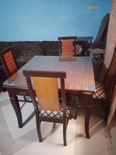 Stylish Solid Wood Dining Table