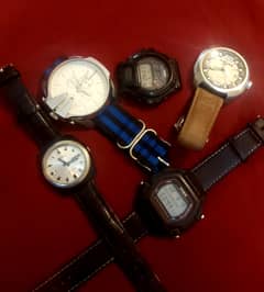 Watch lot diesel citizen police gshock casio watches