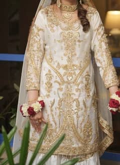 Nikaah gharara for the bride