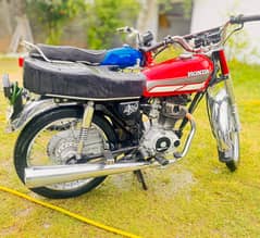 Honda 125 18 model Lush Condition Double Saman