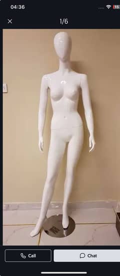 Hanging dummy and mannequin