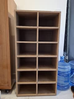 Wooden Shoe Shelf in Great Condition