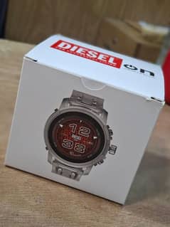 Diesel DZT2040 Griffed Gen 6 Silver Stainless Steel  Smart Watch