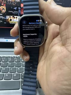 Apple Watch Ultra 2 only watch charger 10/10 with ocean band