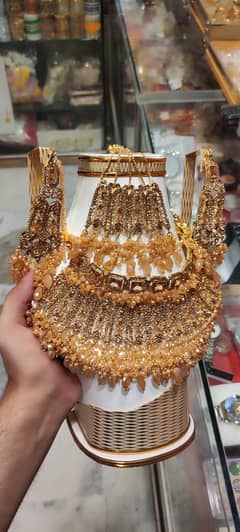 Heavy design jewellery set