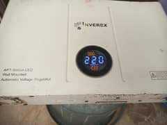 Stabilizer used Inverex APT-5000A-LED stabilizer