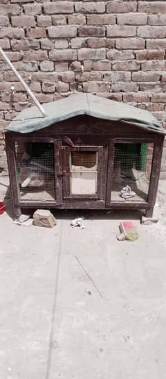lakad ka Pinjra hai dabba Jali ka banaa Hua Hai 3 by 2 foot siz ha