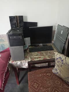 Dell pc with double monitor