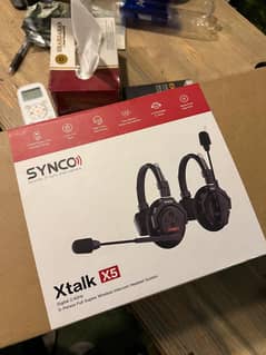 Synco XTalk wireless (5 wireless set) only box open