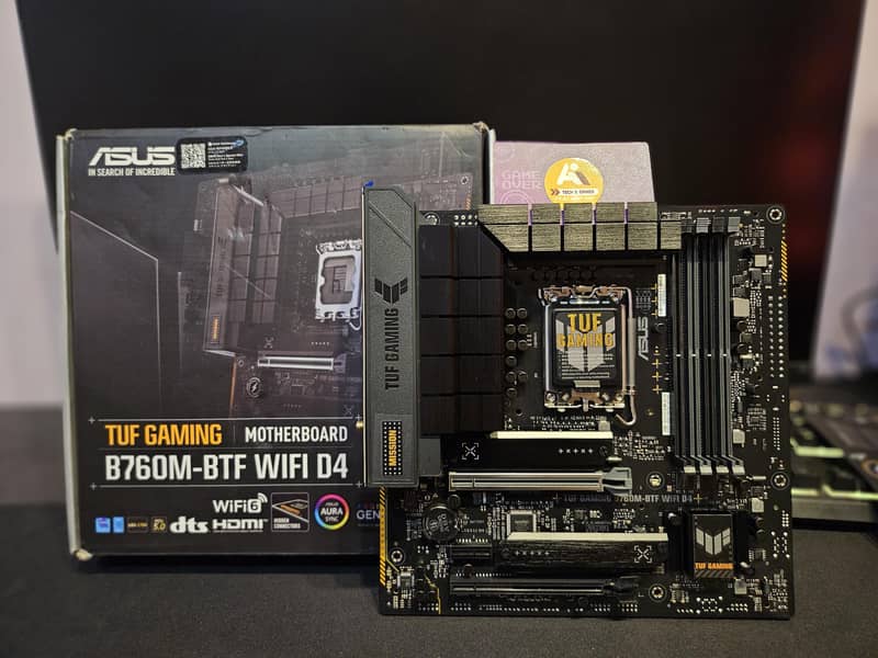 Asus Tuff Gaming B760M-BTF wifi  (back to the future) very rare board 6