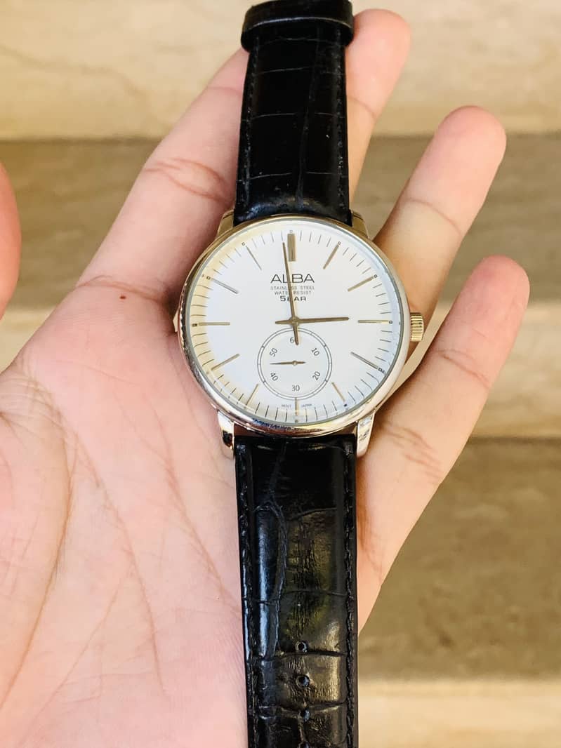 Alba By Seiko Men’s Original side Second Watch 0