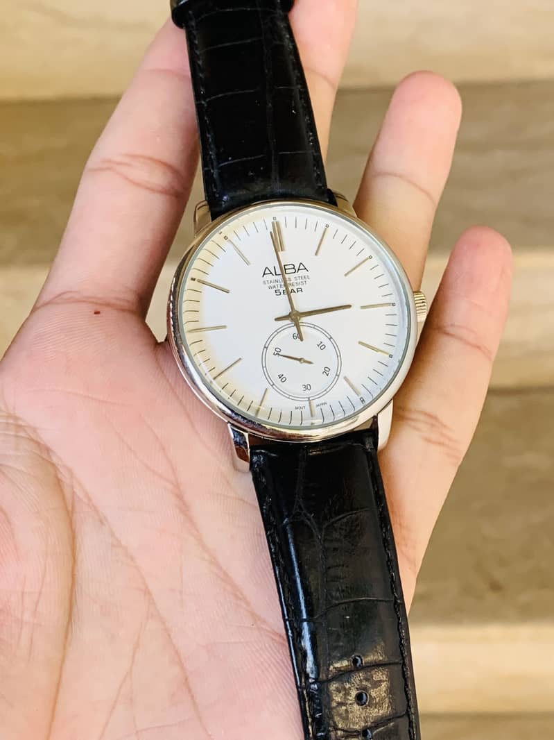 Alba By Seiko Men’s Original side Second Watch 2