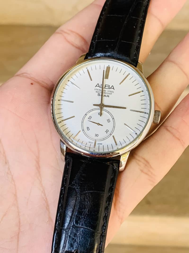 Alba By Seiko Men’s Original side Second Watch 3