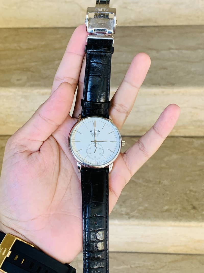 Alba By Seiko Men’s Original side Second Watch 4