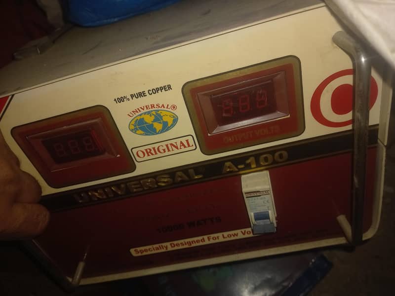 universal step up transformer stablizer A100 10000 watts 0