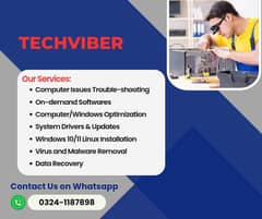 Windows 10/11 Pro Installation & Computer Support and Troubleshooting