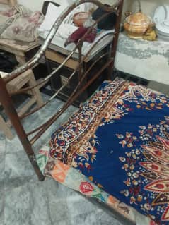 iron single bed