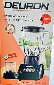 Deuron juice blender 2 in 1