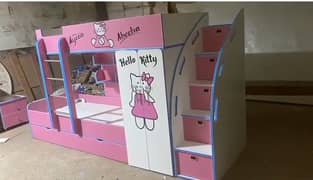 Bunk bed | Kid wooden bunker | Baby | Double | Triple | 03234921584