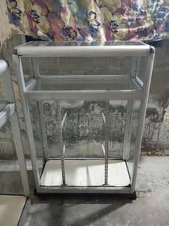 Aluminium shop rack