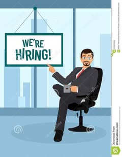 Need customer dealing department staff