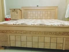 bed set used but new
