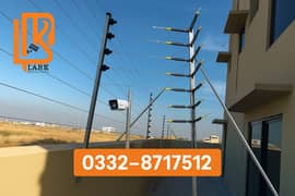 electric fence/ security wire/ home security fencing system by mobile