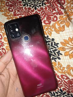 Infinix hot 10 for sale 8.5/10 condition urgent with box and charger