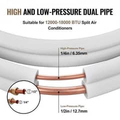 Use Split ac copper pipe  for sale