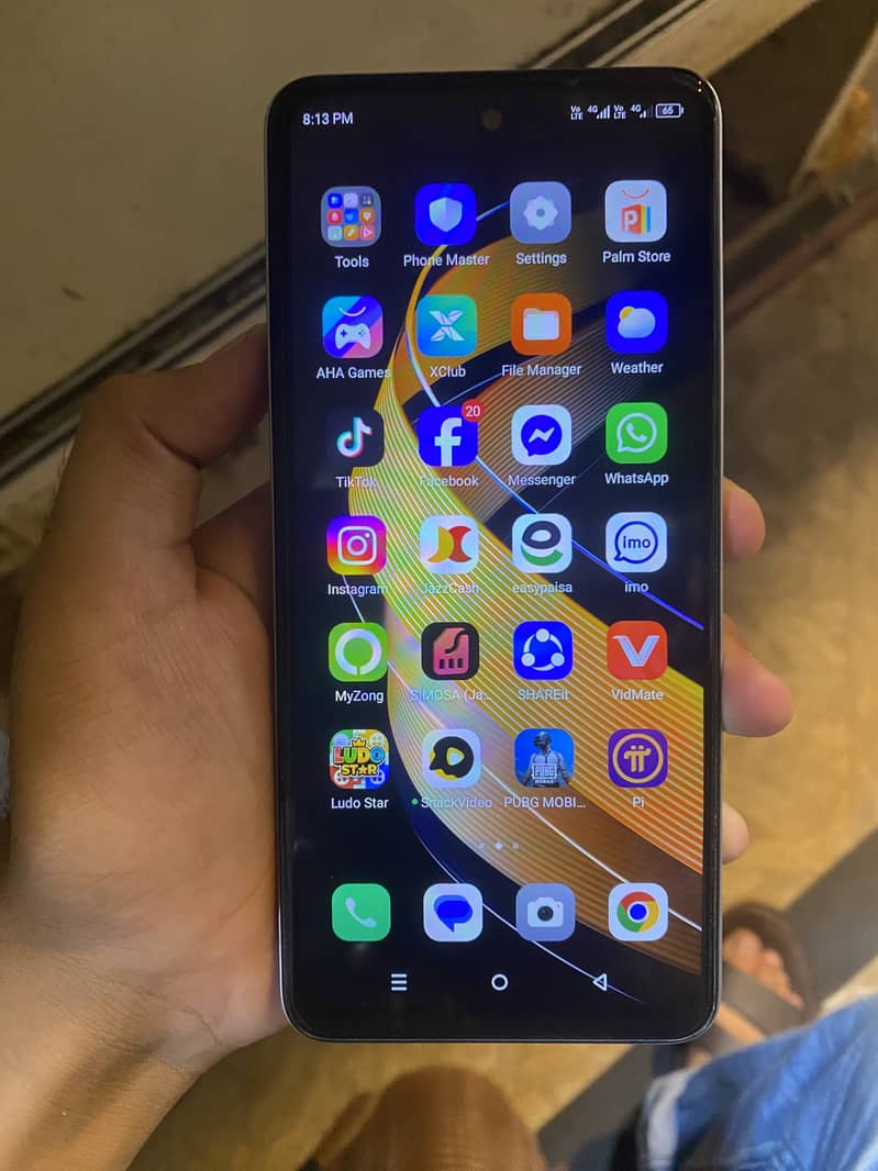 Infinix Smart 8 Memory 4+4|64 1