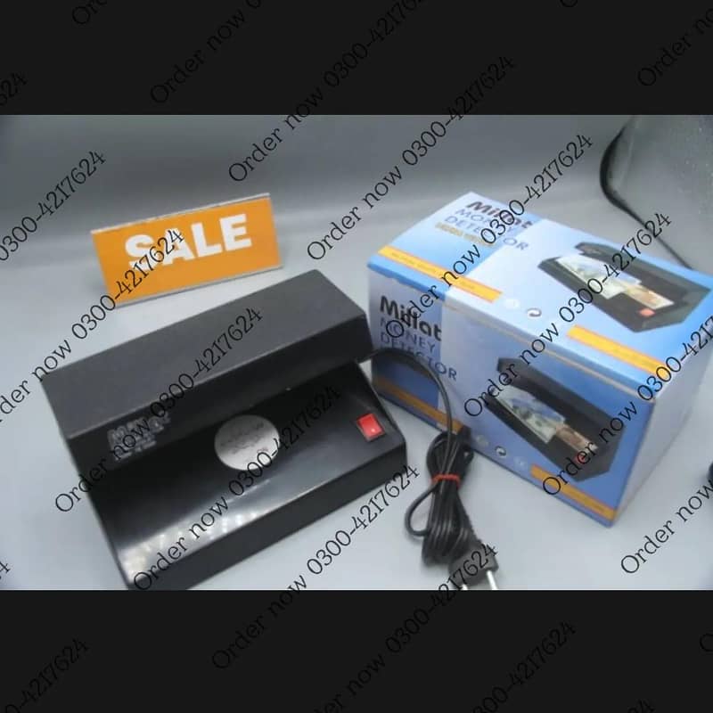 NOTE CURRENCY CHECKING MACHINE COUNTING| MONEY DETECTOR | UV LAMP 6