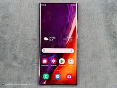 Samsung Galaxy Note 20 ultra 12 GB RAM 256 GB=0325=1365=477