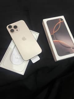 I phone 16 pro max 256gb factory e sim non waterpack 100 batt