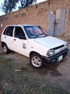 Sazuki Mehran, a popular small car in pakistan