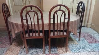 Dining table and chair set