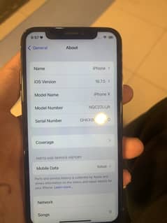 Battery health 87 256 GB NON PTA faces idi ok