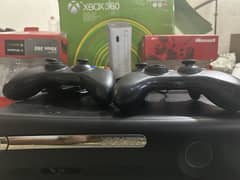 Xbox 360 with 2 joysticks