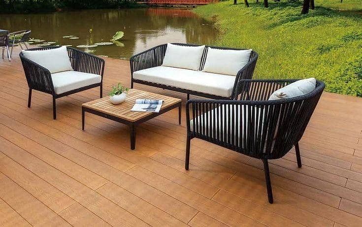 Garden chairs/rattan sofa sets/dining tables/UPVC outdoor furniture 13